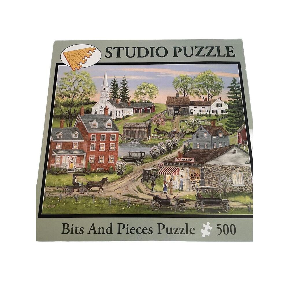 Puzzle 500‎ Pieces Studio Bits, And Pieces. 824A T